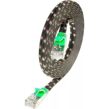 Wirewin SLIM Tough STP Cat6 U/FTP tīkla savienojuma kabelis, zaļš, 2 m, 10 Gbps, 250 MHz, slaids profils, RJ45 PKW-TOUGH-STP-K6 2.0 GN