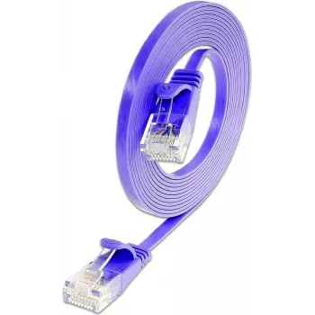 Wirewin Triotronik Cat 6 2m U/UTP RJ45 tīkla kabelis, plāns, varš, balts PKW-SLIM-KAT6 2.0 VT