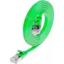 Wirewin Triotronik Cat 6 Slim Ethernet tīkla kabelis, 1 m, zaļš, U/FTP, RJ-45 uz RJ-45, 10 Gbps PKW-STP-SLIM-KAT6 1.0 GN