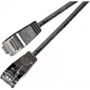 Wirewin Triotronik Cat6 F/FTP 7,5m melns tīkla kabelis PKW-LIGHT-STP-K6 7.5 SW