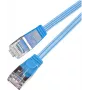 Wirewin Triotronik Cat6 U/FTP Slim Ethernet tīkla kabelis 1,5m RJ45 vīrišķais uz vīrišķo zils PKW-STP-SLIM-KAT6 1.5 BL