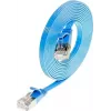 Wirewin Triotronik Cat6 U/FTP slaids Ethernet savienojuma kabelis 1m zils PKW-STP-SLIM-KAT6 1.0 BL