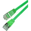 Wirewin Triotronik Cat6 U/FTP slaids savienojuma kabelis, 0,5m, zaļš PKW-STP-SLIM-KAT6 0.5 GN