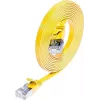 Wirewin Triotronik Cat6 U/FTP slaids savienojuma kabelis 5m dzeltens PKW-STP-SLIM-KAT6 5.0 GE