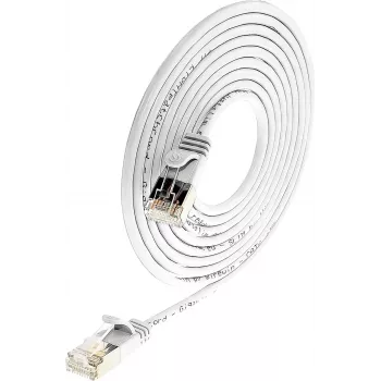 Wirewin Triotronik PKW-LIGHT-STP-K6 2.0 WS Cat6 ekranēts savienojuma kabelis, 2m, balts