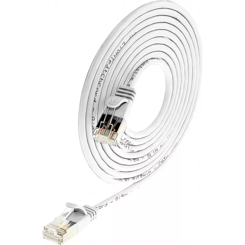 Wirewin Triotronik PKW-LIGHT-STP-K6 2.0 WS Cat6 ekranēts savienojuma kabelis, 2m, balts