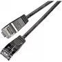 Wirewin Triotronik PKW-LIGHT-STP-K6 3.0 SW Cat6 ekranēts tīkla kabelis, 3m, melns