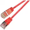 Wirewin Triotronik PKW-LIGHT-STP-K6 5.0 RT Cat6 F/FTP tīkla kabelis RJ-45 tēviņš/tēviņš 5m melns