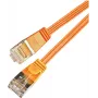 Wirewin Triotronik PKW-STP-SLIM-KAT6 0.5 OR Cat6 U/FTP slaids Ethernet savienojuma kabelis, RJ45 tēviņš uz tēviņu, 0,5 m, oranžs