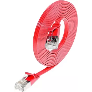 Wirewin Triotronik PKW-STP-SLIM-KAT6 0.5 RT Cat6 U/FTP slaidais Ethernet savienojuma kabelis, 0,5 m, melns