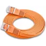 Wirewin Triotronik PKW-STP-SLIM-KAT6 3.0 OR - 3m slaidais Cat6 U/FTP tīkla savienojuma kabelis, RJ45 tēviņš uz tēviņu, oranžs