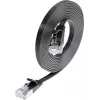 Wirewin Triotronik PKW-STP-SLIM-KAT6 3.0 SW - 3m slaidais Cat6 U/FTP tīkla savienojuma kabelis, melns