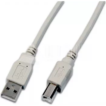Wirewin USB 2.0 A-B kabelis 1m pelēks USB A-B MM 1.0 GR