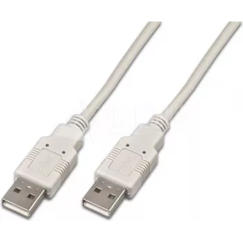 Wirewin USB A-A MM 1.0 GR USB kabelis 1 m USB 2.0 pelēks