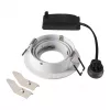 SLV NEW TRIA 75 Iegremdējamais prožektors Apaļš GU10 Maks. 10W Balts 75mm