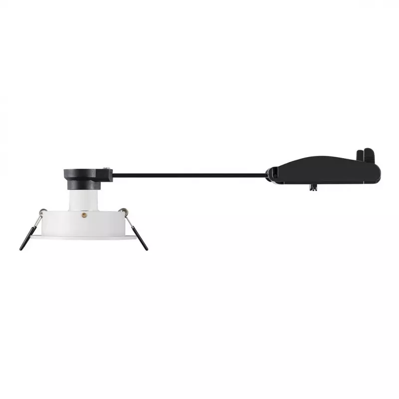 SLV NEW TRIA 75 Iegremdējamais prožektors Apaļš GU10 Maks. 10W Balts 75mm