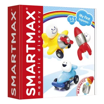 SmartMax My First Explorers 15 daļu magnētiskais konstruktors mazuļiem vecumā no 1 līdz 5 gadiem