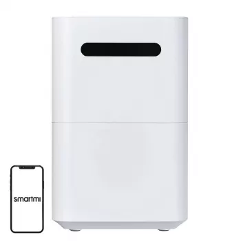 Smartmi Evaporative Humidifier 3 (HU518001EU) – 5L tvertne, 350 mL/h, Wi-Fi, UV-C, balts