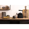 Smeg 50's stila tējkanna WKF01BL Melna 1.7L 2400W Nerūsējošais tērauds