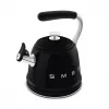 Smeg 50's stila tējkanna WKF01BL Melna 1.7L 2400W Nerūsējošais tērauds