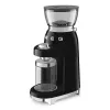 Smeg CGF03BLEU 50. gadu stila konusveida kafijas dzirnaviņas - melnas, 150W, 350g ietilpība