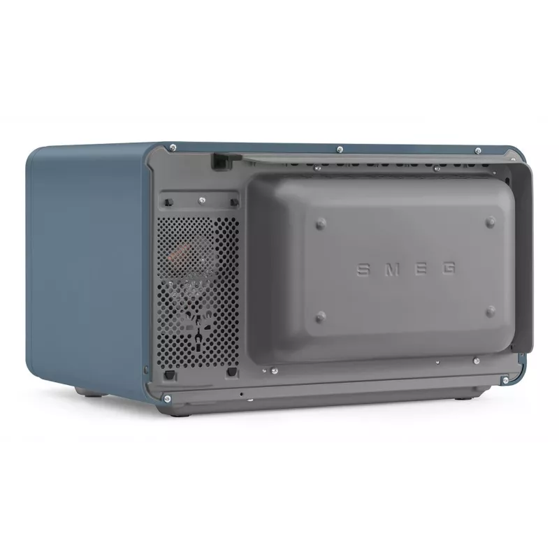Smeg Kombinētā mikroviļņu krāsns MOC02SBMEU, 9 funkcijas, 2100W, Storm Blue Matt
