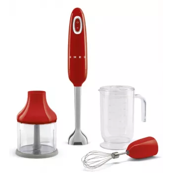 Smeg HBF03RDEU rokas blenderis sarkans 700W