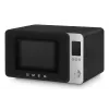 Smeg MOC02BLMEU Kombinētā mikroviļņu krāsns, 9 funkcijas, 2100 W, matēti melna