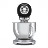 Smeg SMF04BLEU 50. gadu stila stacionārais mikseris, 800 W, 4,8 L, melns
