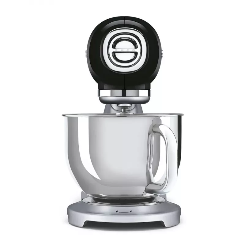 Smeg SMF04BLEU 50. gadu stila stacionārais mikseris, 800 W, 4,8 L, melns