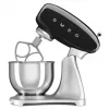 Smeg SMF04BLEU 50. gadu stila stacionārais mikseris, 800 W, 4,8 L, melns