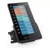 Snom D8C paplašinājuma modulis D862/D865 IP tālruņiem, 4,3 collu krāsu displejs, 48 programmējamas pogas, USB, melns