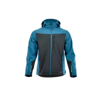 SOFTSHELL COMFORTXL Softshell jaka XL Melna 8000mm Ūdensizturīga Vēja necaurlaidīga Elpojoša Darba apģērbs