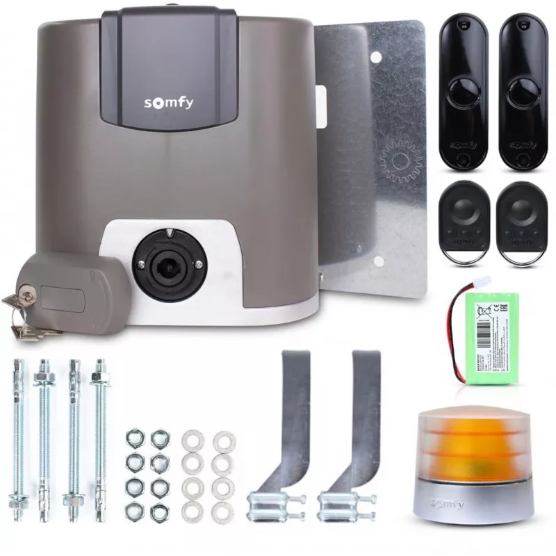Somfy Elixo 3S+ IO Comfort Pack 600kg bīdāmiem vārtiem