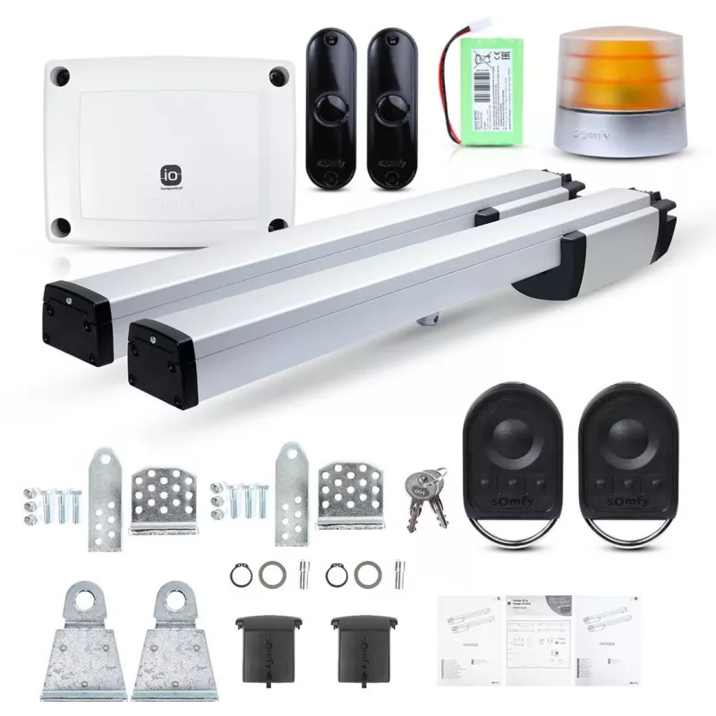 Somfy Ixengo L 3S+ IO Comfort Pack 8m divviru vārtiem