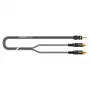 Sommer Cable SC-Onyx 0.25mm² Balanced Audio Patch Cable 1m Melns