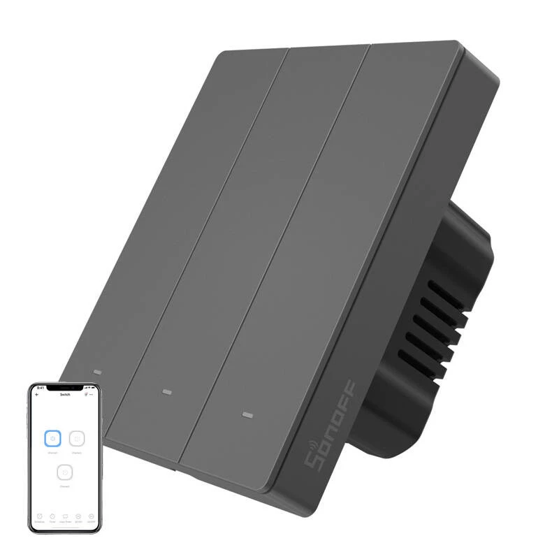 SONOFF M5 Smart Wall Switch M5-3C-80M, Wi-Fi, Matter