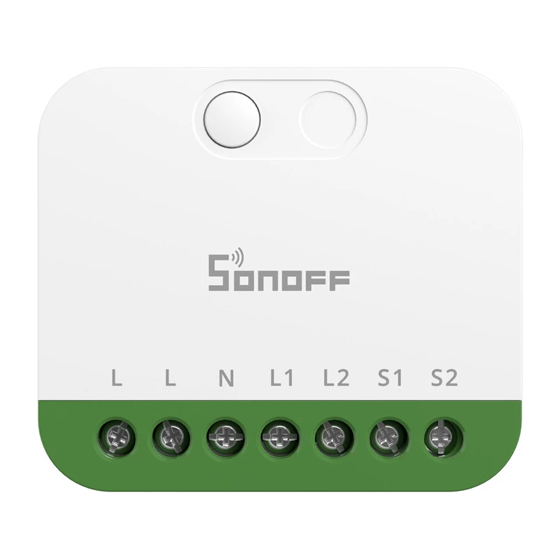 Sonoff MINI-2GS Matter divkanālu mini slēdzis