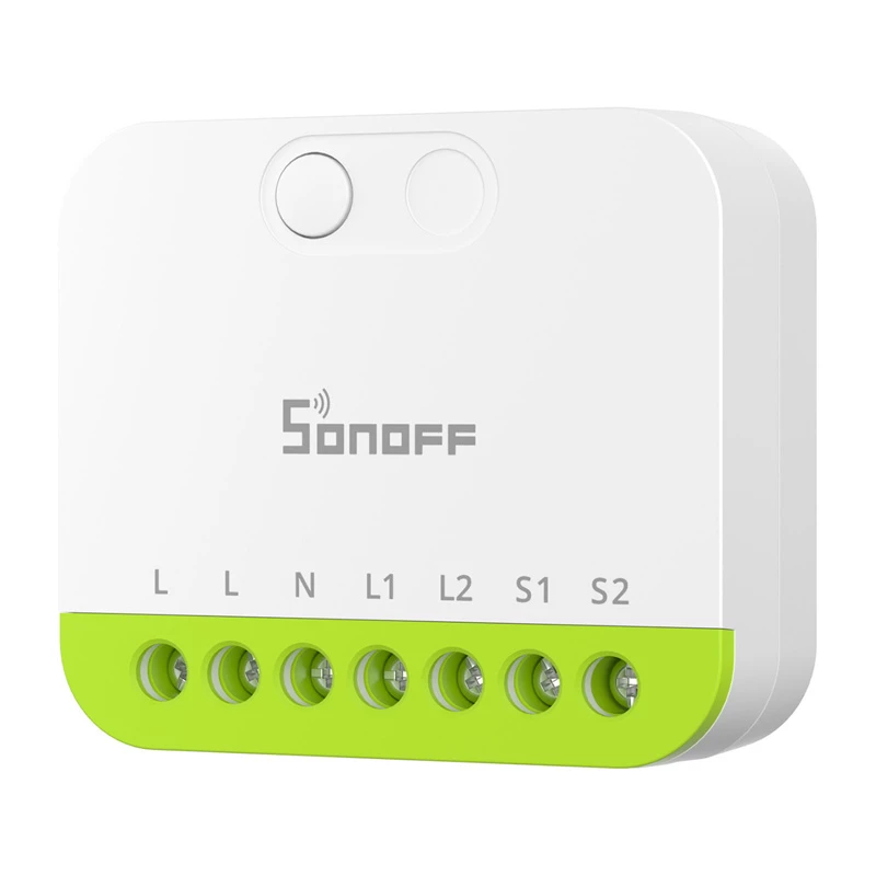 Sonoff MINI-ZB2GS ZigBee divkanālu mini slēdzis