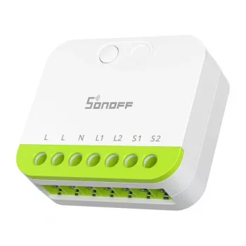 Sonoff MINI-ZB2GS ZigBee divkanālu mini slēdzis