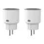 SONOFF S60ZBTPF Zigbee 3.0 viedā kontaktligzda (2 gab.) F tips, tālvadība, plānošana, balss vadība