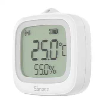 SONOFF SNZB-02WD ZigBee LCD temperatūras un mitruma sensors