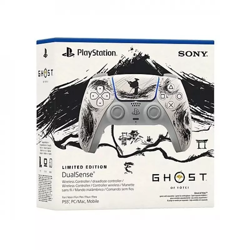 Sony DualSense Wireless Controller Ghost of Yotei Black Edition PS5, PC, Mac, iOS, Android