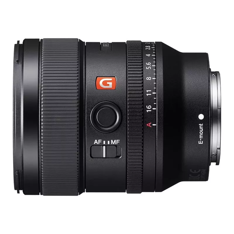 Sony FE 24mm f/1.4 G Master pilna kadra galvenais objektīvs