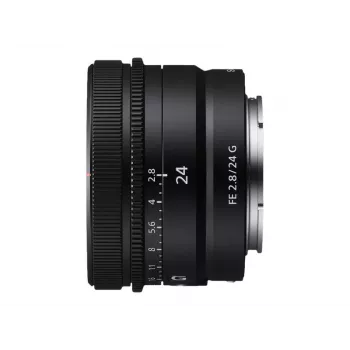 Sony FE 24mm f/2.8 G pilna kadra galvenais objektīvs