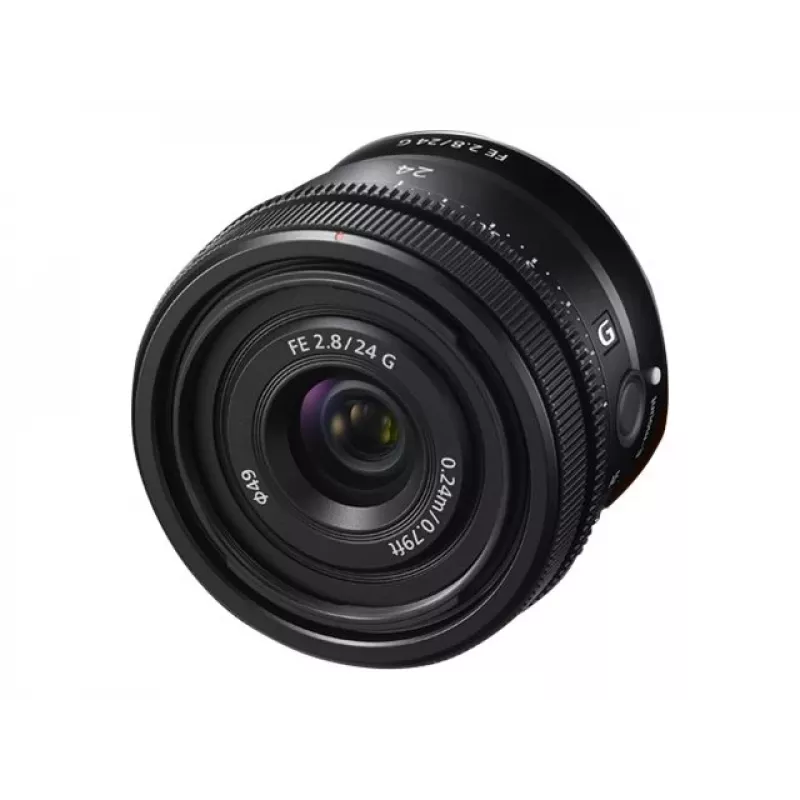 Sony FE 24mm f/2.8 G pilna kadra galvenais objektīvs