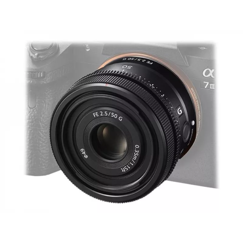 Sony FE 50mm f/2.5 G objektīvs
