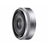 Sony SEL16F28S.SYX E-Mount 16mm f/2.8 platleņķa galvenais objektīvs (APS-C, melns)