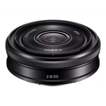 Sony SEL20F28B.SYX E-Mount 20mm f/2.8 Prime objektīvs (Melns)