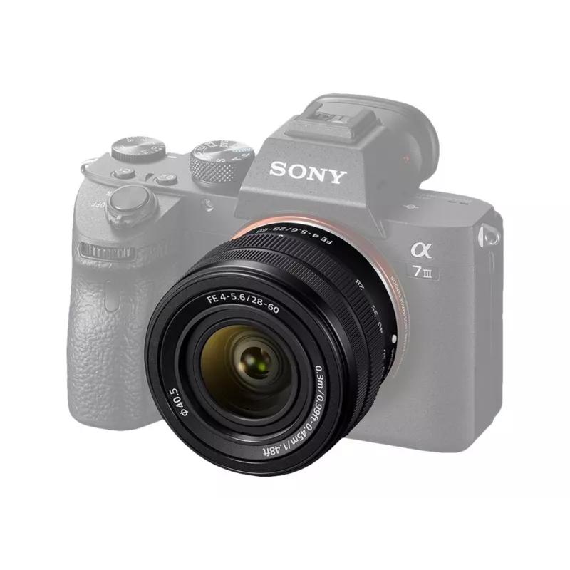 Sony SEL2860B.SYX FE 28-60mm f/4-5.6 pilnrāmja E-mount objektīvs